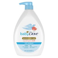 Baby Wash Baby Dove Para El Cuidado De La Piel Sensible, Rico En Humedad, 1 Litro