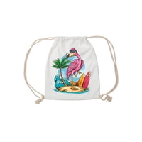 Samia - Morral Ecológico Flamenco Tamaño Único