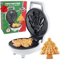 Waffle Wow! - Máquina Para Hacer Gofres Waffle ¡Guau! Árbol De Navidad En Miniatura Para Niños