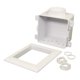 thumbnail image 1 of Caja de entrada y salida HIGHCRAFT TC100 blanca de ABS de 7,5 cm, 1 of 7