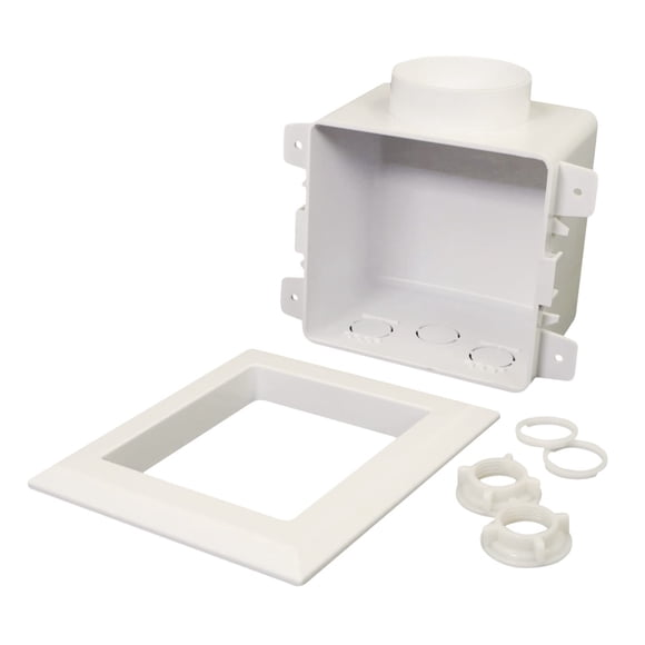 Caja de entrada y salida HIGHCRAFT TC100 blanca de ABS de 7,5 cm
