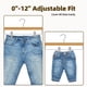 thumbnail image 3 of Perchas para pantalones HOUSE DAY de madera de primera calidad, paquete de 25 con clips, 3 of 9