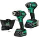 thumbnail image 1 of Juego de herramientas eléctricas Metabo HPT 18V MultiVolt™ Inalámbrico KC18DEXQB, 1 of 3