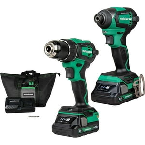 Juego De Herramientas Eléctricas Metabo Hpt 18V Multivolt™ Inalámbrico Kc18Dexqb