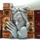 thumbnail image 2 of Sujet libros 3D LuckyVin Medusa de 8.26 pulgadas, 2 of 3