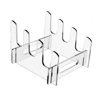 Bothyi - Soporte De Placa De Acrílico, Soporte De Exhibición De Vajilla Para Encimera De Restaurante, 3 Niveles