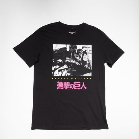 Polera Hombre You Attack On Titan Shingeki Negro