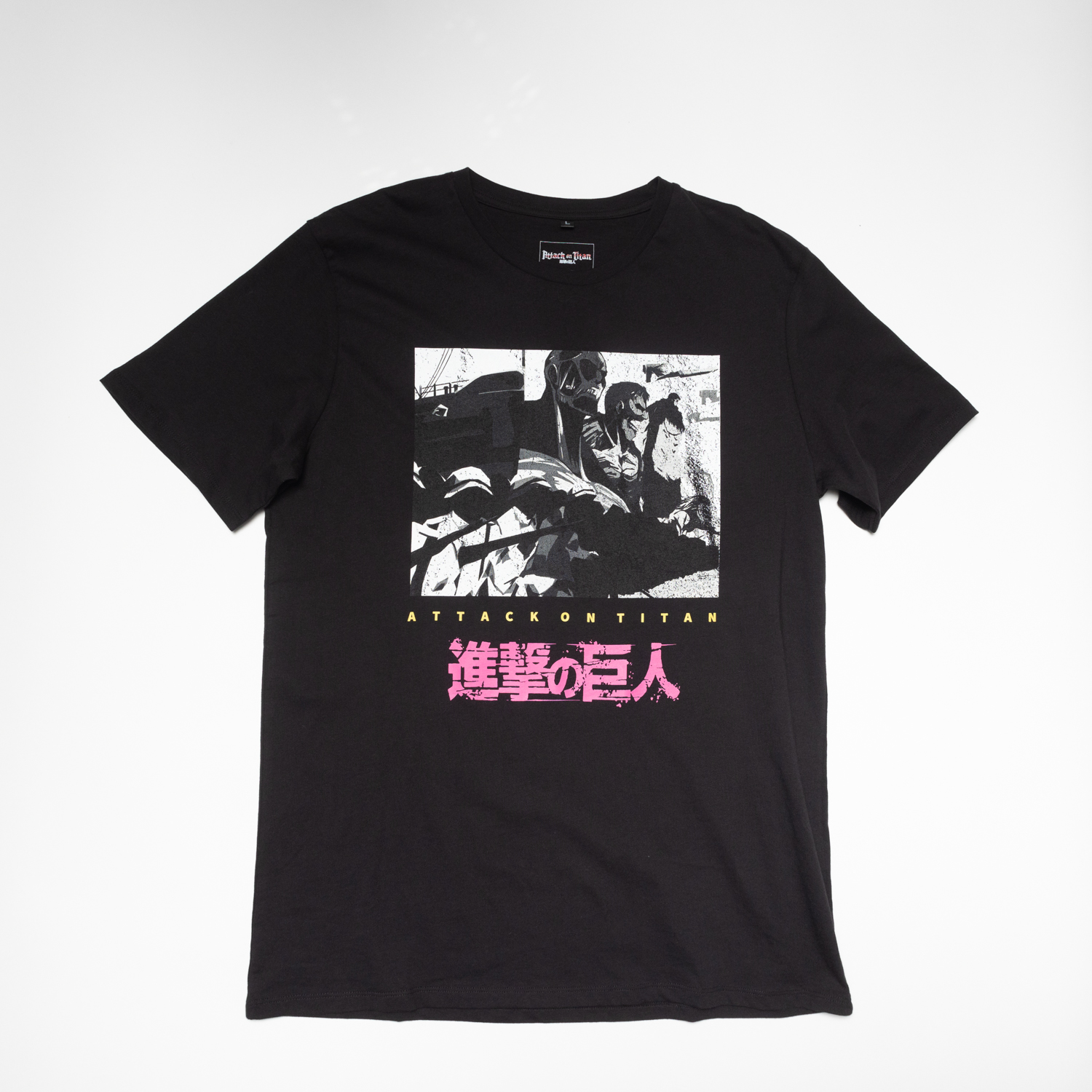 Polera Hombre You Attack On Titan Shingeki Negro