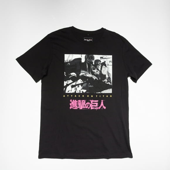 Polera Hombre YOU Attack On Titan Shingeki Negro