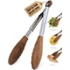 thumbnail image 1 of Pinzas de madera Boxiki Kitchen, antiadherentes, madera de nogal, 30 cm, 1 of 7