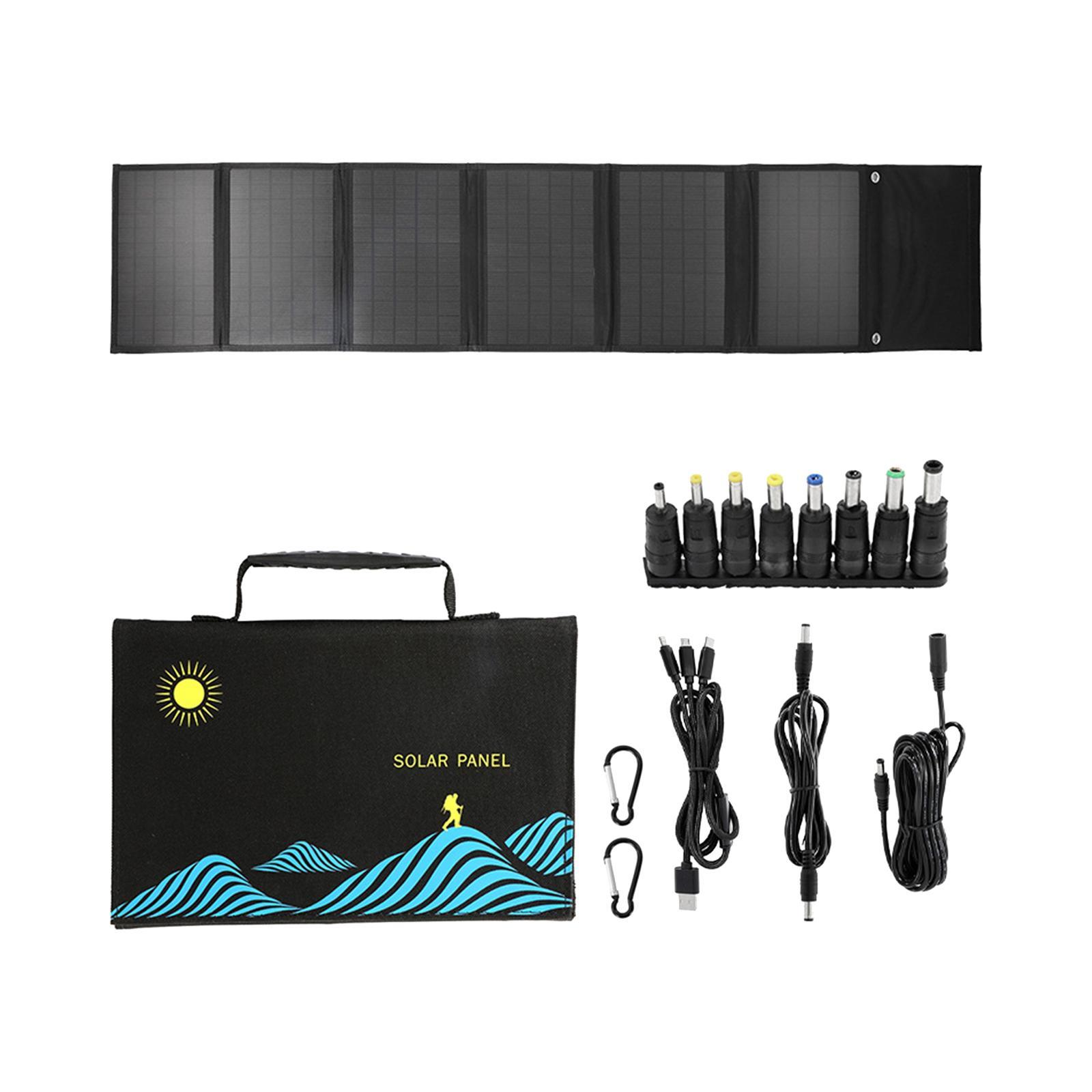 Bothyi - Bolsa De Panel Solar Plegable Y Resistente, Bolsa De Carga De Energía Para Senderismo, Acampada Al Aire Libre