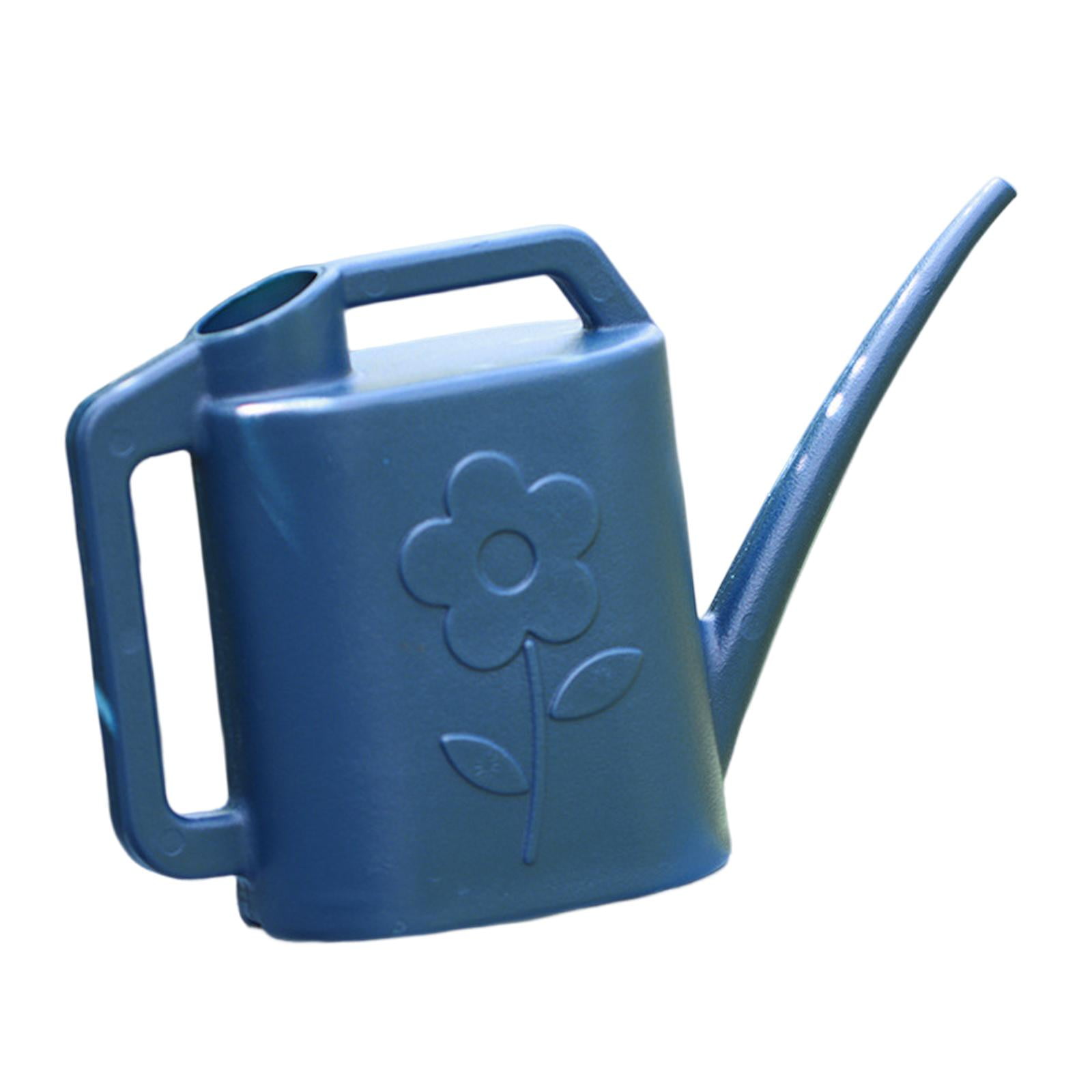 Magideal - Regadera Para Plantas De Interior, Regadera De 4 L De Largo, Ligera, De Gran Capacidad, Regadera De Flores, Duradera Para Jardín, Plantas, Exteriores Azul Profundo