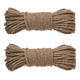 thumbnail image 2 of Cuerda de Yute y Cáñamo de 6mm y 60 Metros, Soga Rústica de 1.8kg - Marrón, 2 of 7