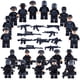 thumbnail image 3 of Set de bloques de construcción Toysvill SWAT Military Police con SUV, 22 unidades, 3 of 3