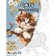thumbnail image 1 of Libro De Colorear Con Gatos Para Colorear Por Números Para Adultos Con Adorables Gatitos, 1 of 1