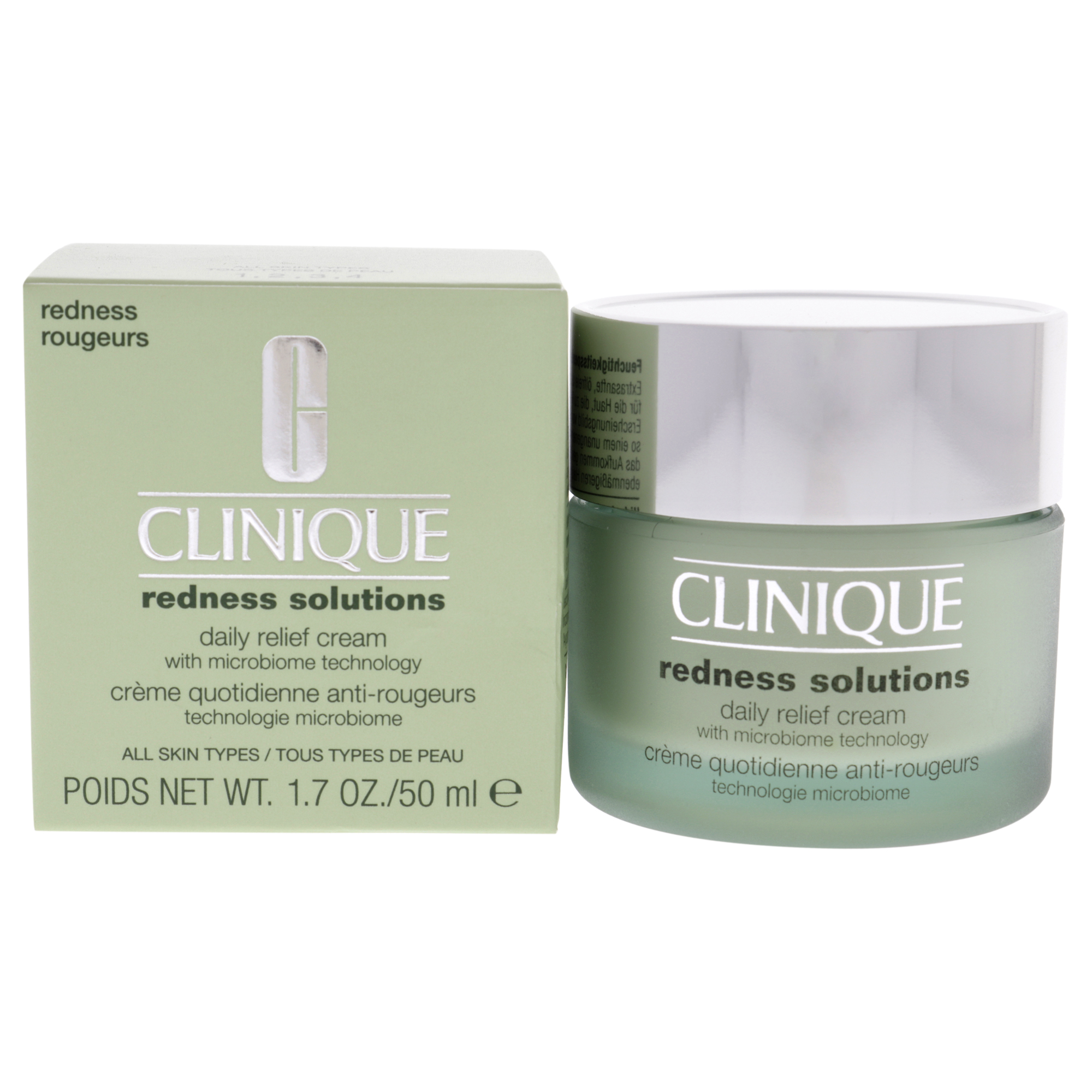 Clinique - Crema De Alivio Diario Para Soluciones Contra El Enrojecimiento - Todo Tipo De Piel De Para Unisex - Crema De 1,7 Oz