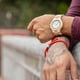 thumbnail image 4 of Pulsera roja unisex con dije ajustable, 4 of 7