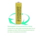 thumbnail image 5 of Batería Recargable QBLPOWER AA 1.2V 600mAh Ni-Cd Paquete de 4, 5 of 7