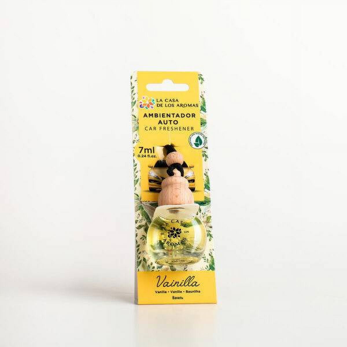 La Casa De Los Aromas - Ambientador Colgador Auto Vainilla 7ml