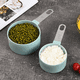 thumbnail image 4 of Tazas medidoras apilables con mango de acero inoxidable para medir ingredientes secos y líquidos, 4 of 5