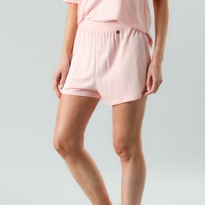 Short Holgado Flores Mujer 50368-181