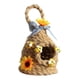 thumbnail image 3 of Casa de pájaros colgante para exterior, de pájaro hecho y casas de pájaros decorativas para pinzones, pájaros salvajes, colibríes, Ronda, 3 of 5