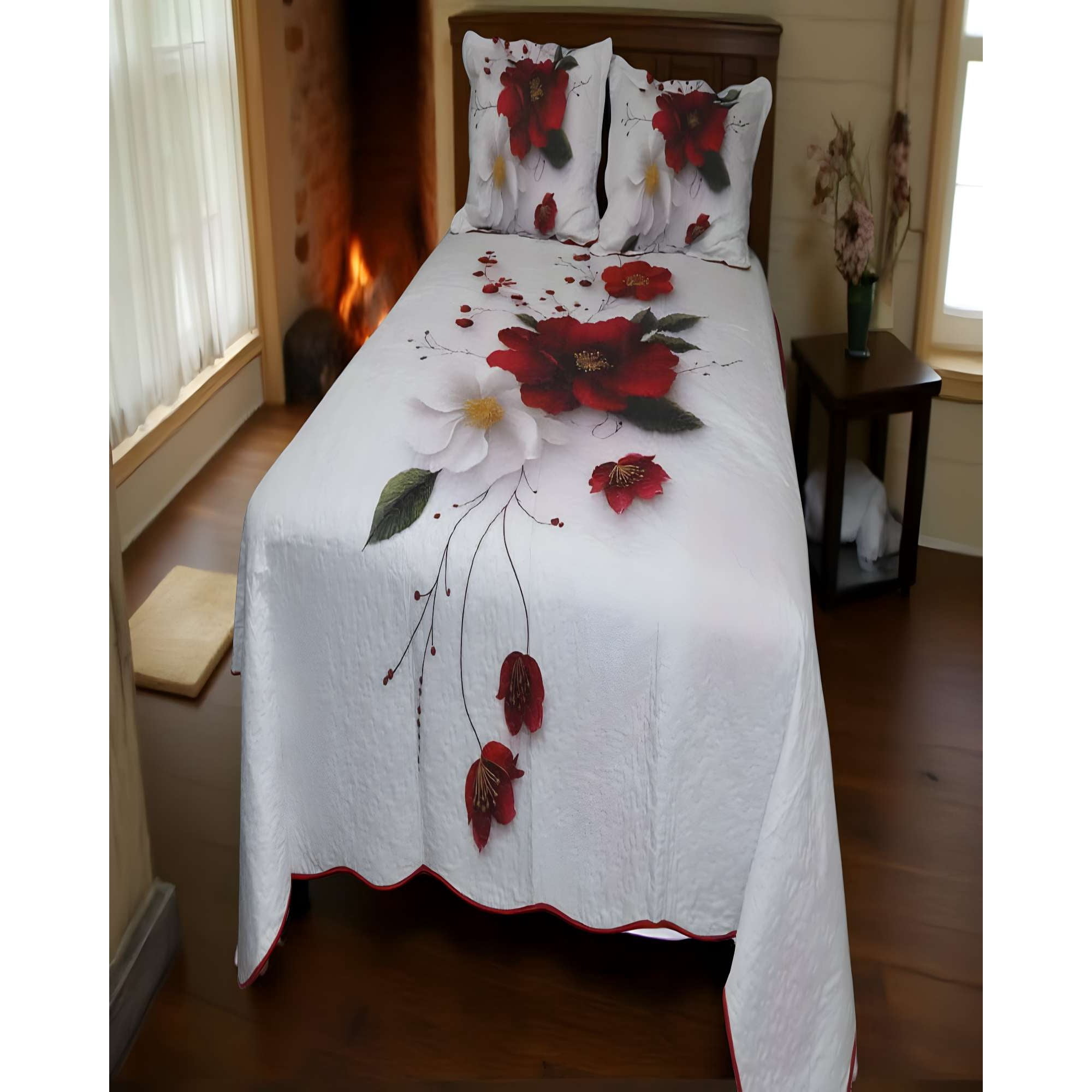 Genérico - Cobertor Quilt 3d King 250 X 270 Cm V06