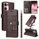 thumbnail image 1 of FOXDOCK Funda tipo Cartera para OPPO Reno 13 Pro 5G – Cubierta de Cuero PU con Múltiples Ranuras, Bolsillo para Efectivo y Correa de Muñeca, 1 of 6