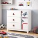 thumbnail image 3 of Comoda Infantil Con Puerta Fast Car Blanco, 3 of 6
