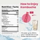 thumbnail image 3 of Té En Polvo De Kombucha 4 Sabores 20 Sobres 100 G, 3 of 6