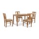 thumbnail image 2 of Juego Comedor Texas 4 Sillas Café - Walnut, 2 of 7