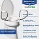 thumbnail image 3 of Asiento elevado para inodoro Bemis Assurance 3 con asas, color blanco, 3 of 8