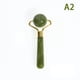 thumbnail image 1 of 1pc Natural Jade Massager Round Ball Roller Manual Facial Gua Sha Skin Care Eye Beauty Lifting Wrinkle Remover Massage Scraper, 1 of 3