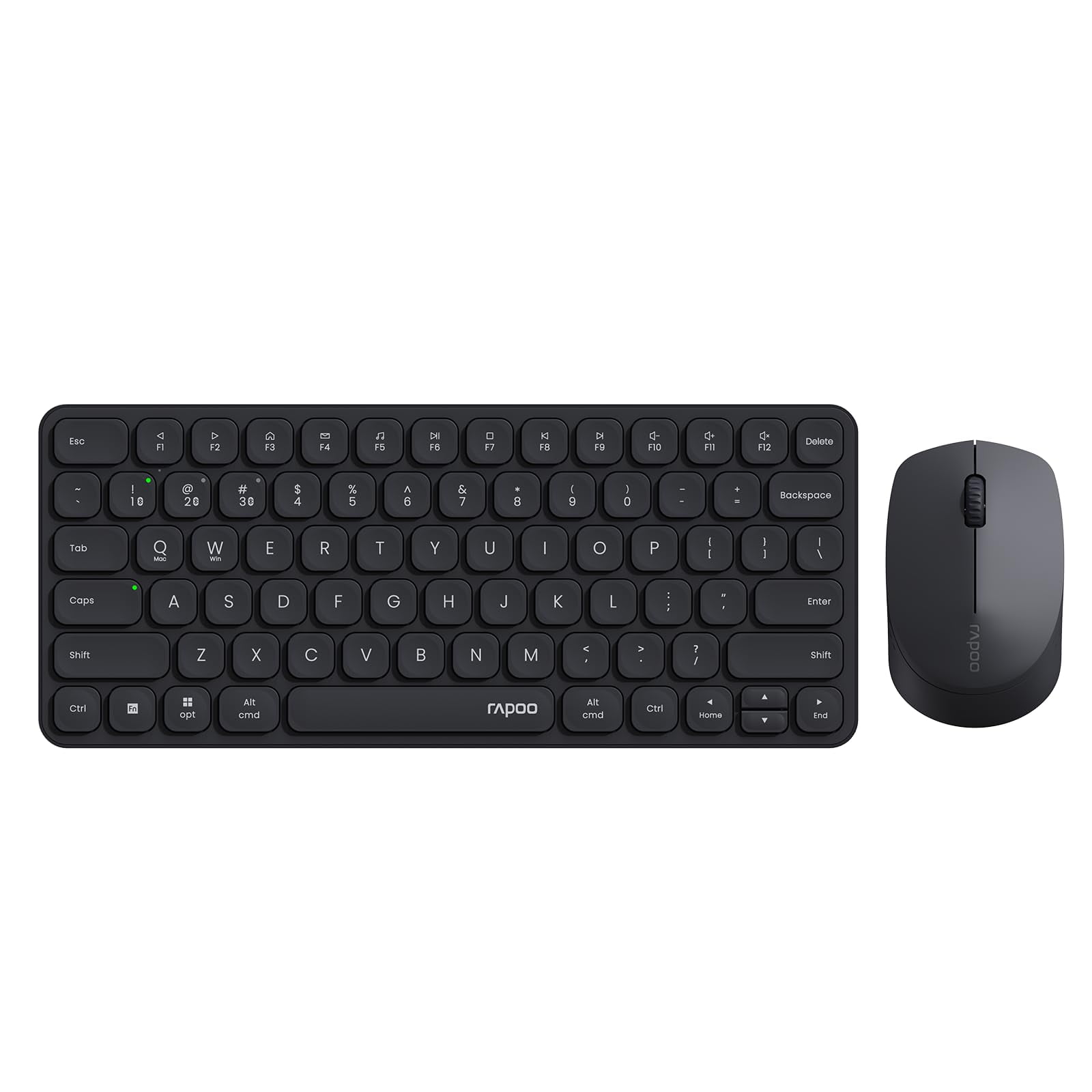 Combo De Teclado Y Ratón Rapoo 9010m Wireless Bluetooth 5.0