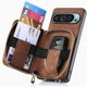 thumbnail image 3 of Funda Tipo Cartera con Correa Cruzada para Google Pixel 9/9 Pro Protección Contra Golpes Marrón, 3 of 6