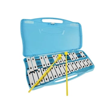 Metalofono 25 Notas Aluminio Ag-25n2-bl Case Azul