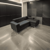 Muebles New - Seccional Milan Derecho Negro Lino