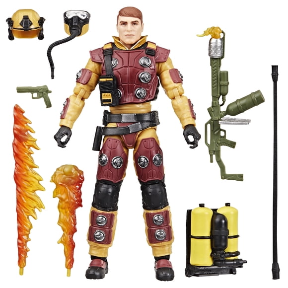 Figura De Acción G.I. Joe Classified Series #154 Blowtorch 6"