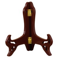 Bothyi - Soporte De Exhibición De Platos, Soporte De Madera Para Exhibición De Pasteles De Té, Libros, Imágenes De Platos, 7 Pulgadas