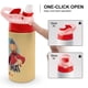 thumbnail image 4 of Pat y MatBotella de Agua con Tapa Pop Top de Un Toque, Acero Inoxidable, a Prueba de Fugas, para Deportes, Botella Infantil rosa 12 oz, 4 of 6