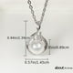thumbnail image 4 of Elegant Pearl Pendant Necklace for Women - Stylish Pop Necklace with Charms - Perfect Jewelry for Any Occasion, 4 of 4