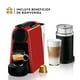 thumbnail image 1 of Cafetera Nespresso Essenza mini Roja con espumador de leche, 1 of 12