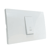 Fenix - Interruptor Pulsador Timbre Embutido 220V Boton Para Muro