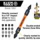 thumbnail image 2 of Destornillador 15 en 1 Klein Tools 32315HD Ratchet Multibit, 2 of 3