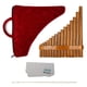thumbnail image 3 of 1Set Bamboo Pan Pipe Flauta Woodwind G Instrumento Clave Para Principiantes Mano Izquierda, 3 of 5