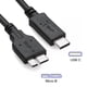 thumbnail image 2 of Cable USB C a Mini-B de alta velocidad para discos duros externos, 2 of 3