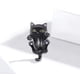 thumbnail image 1 of Charm dije abalorio gato gatito pulsera colgante plata 925, 1 of 3