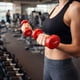 thumbnail image 2 of Mancuernas De Vinilo 1 Kg Par 2 Unidades Fitness, 2 of 5