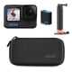 thumbnail image 1 of Cámara GoPro HERO10 negra con mango, batería y funda, 1 of 3
