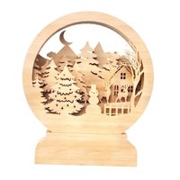 Magideal - Árbol De Navidad 3D, Decoración Navideña, Escultura, Coleccionable, Decoración De Mesa, Adorno De Escritorio Para Uso En Interiores, Sala De Estar, Ho